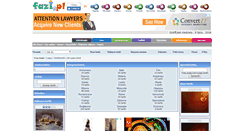 Desktop Screenshot of kartki.fazi.pl